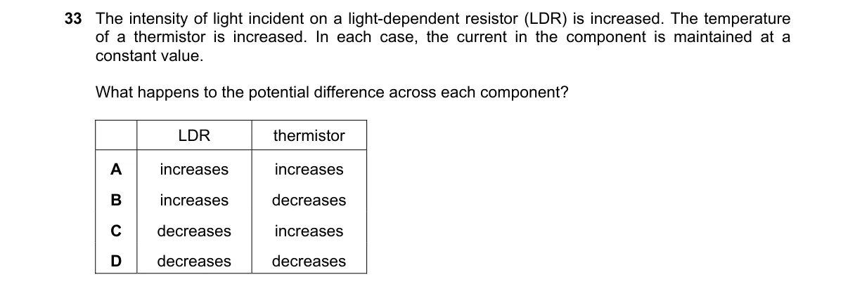 Question 33 from 9702/12/M/J/22