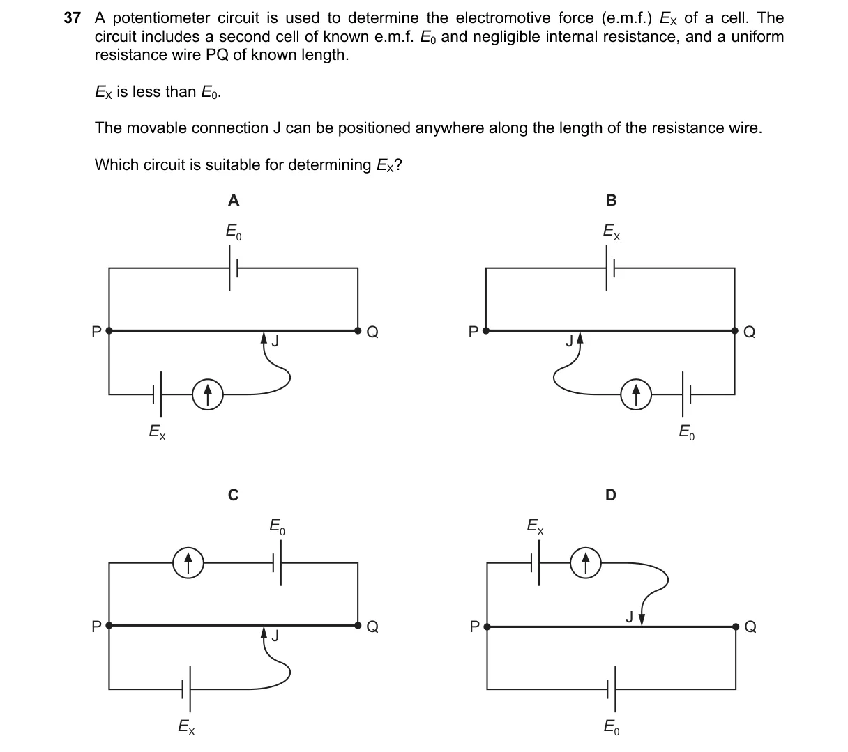 Question 37 from 9702/12/M/J/22