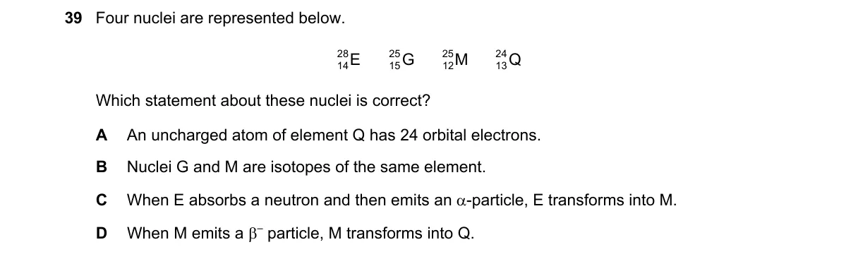 Question 39 from 9702/12/M/J/22