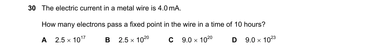 Question 30 from 9702/11/M/J/23