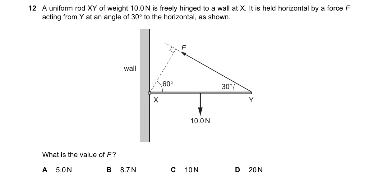 Question 12 from 9702/12/M/J/23