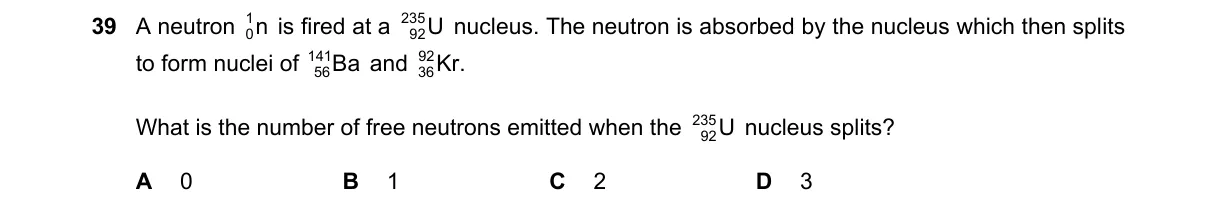 Question 39 from 9702/12/M/J/23