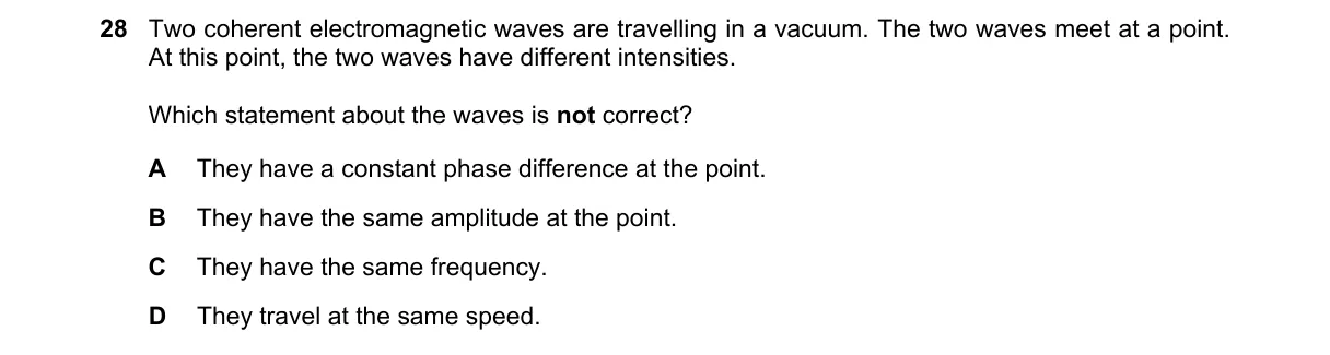 Question 28 from 9702/13/M/J/23