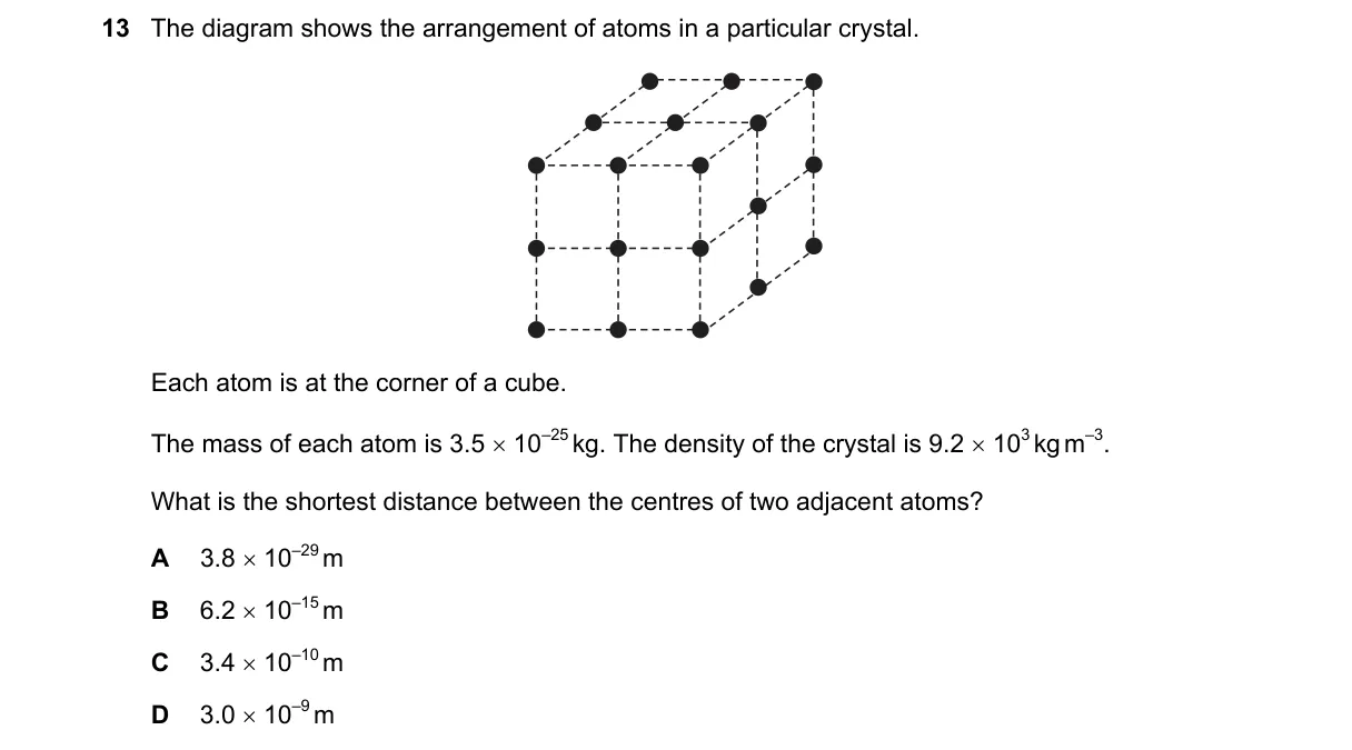 Question 13 from 9702/13/M/J/24