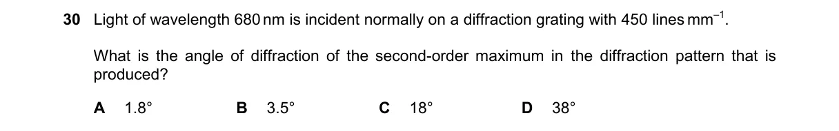 Question 30 from 9702/11/M/J/25