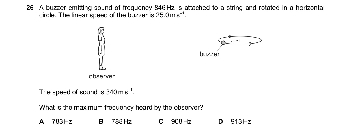 Question 26 from 9702/12/M/J/25