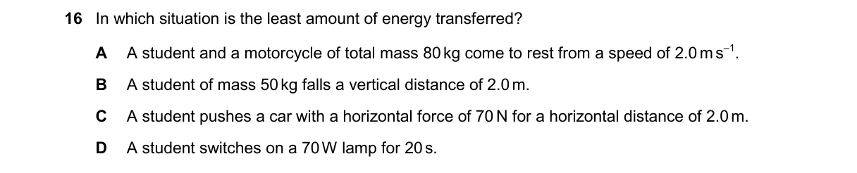Question 16 from 9702/14/M/J/25