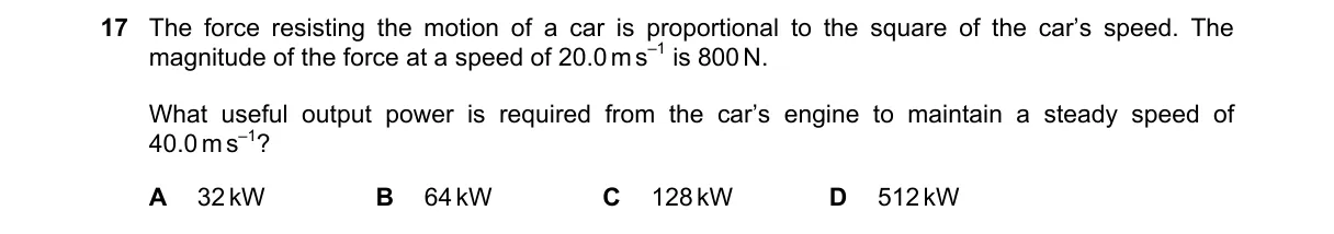 Question 17 from 9702/11/O/N/18