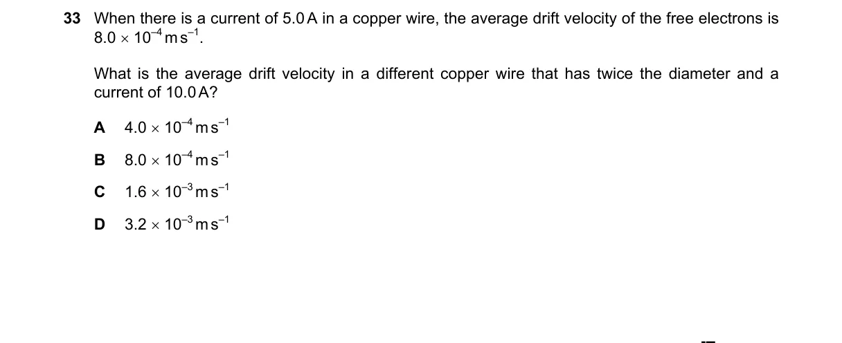 Question 33 from 9702/11/O/N/18