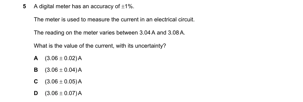 Question 5 from 9702/11/O/N/18