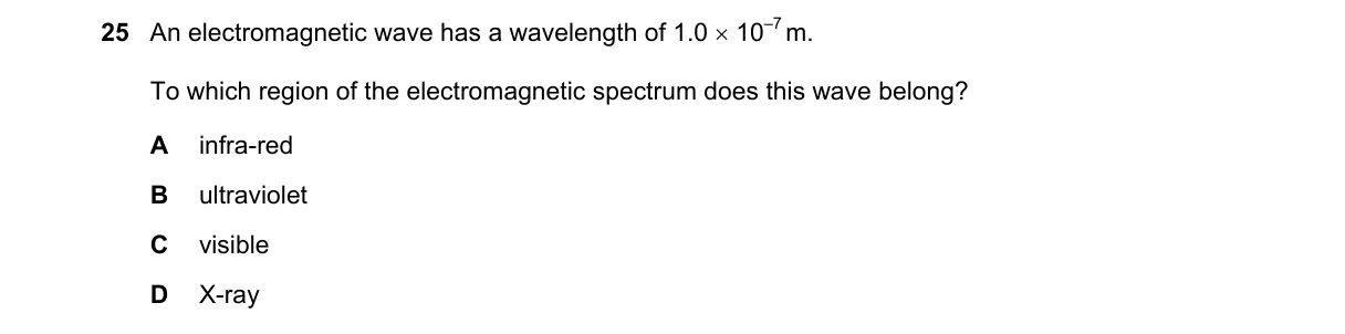 Question 25 from 9702/13/O/N/18
