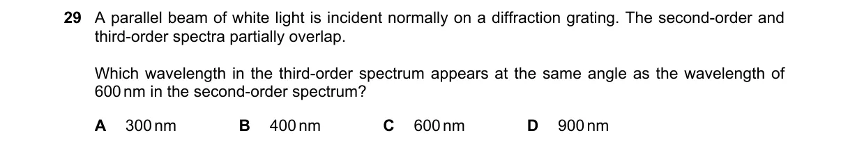 Question 29 from 9702/13/O/N/18