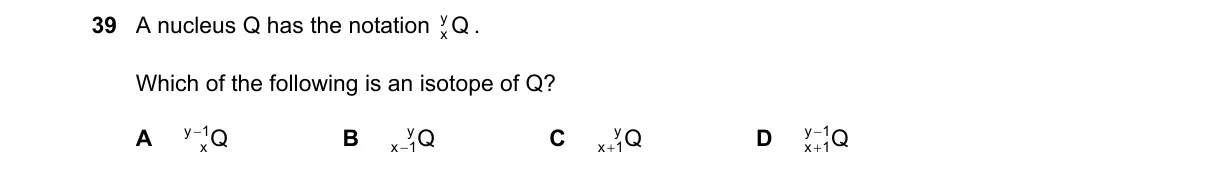 Question 39 from 9702/13/O/N/18