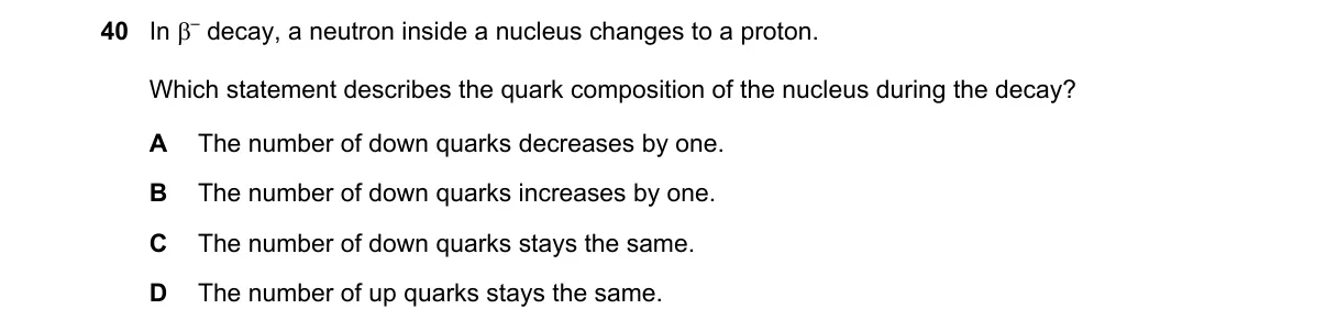 Question 40 from 9702/13/O/N/18