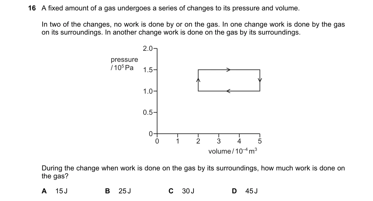 Question 16 from 9702/11/O/N/19