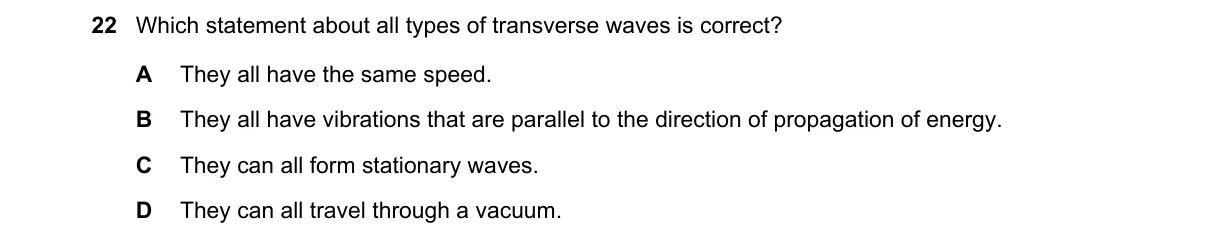 Question 22 from 9702/11/O/N/19