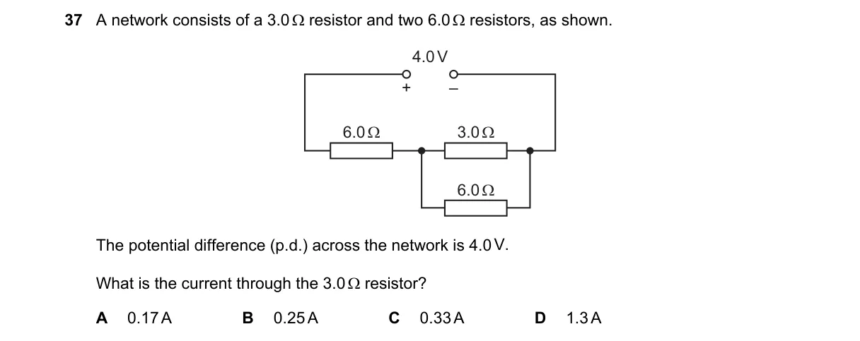Question 37 from 9702/11/O/N/19