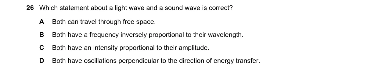 Question 26 from 9702/12/O/N/19