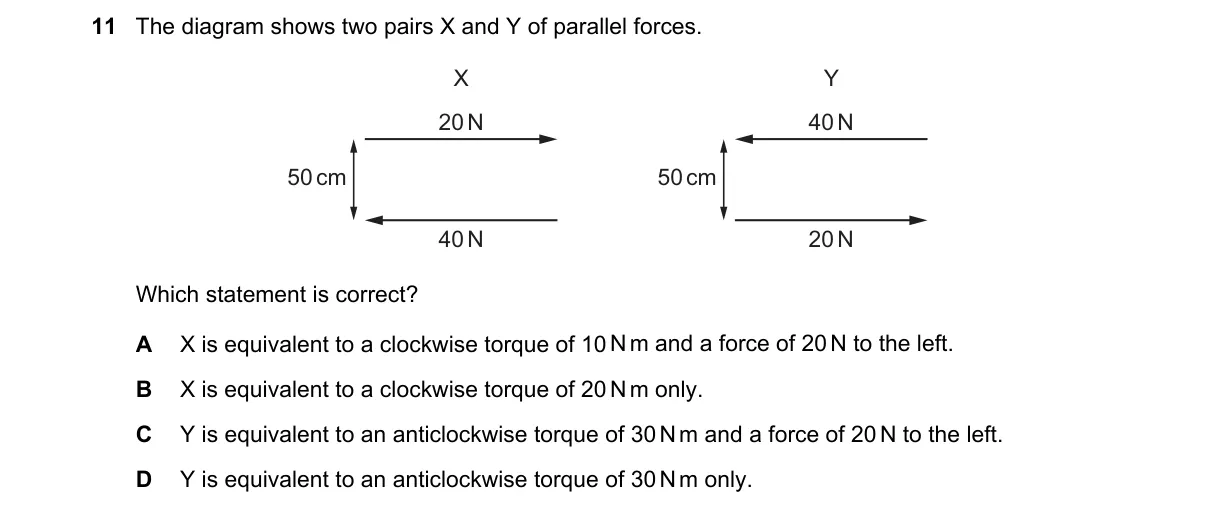 Question 11 from 9702/13/O/N/19