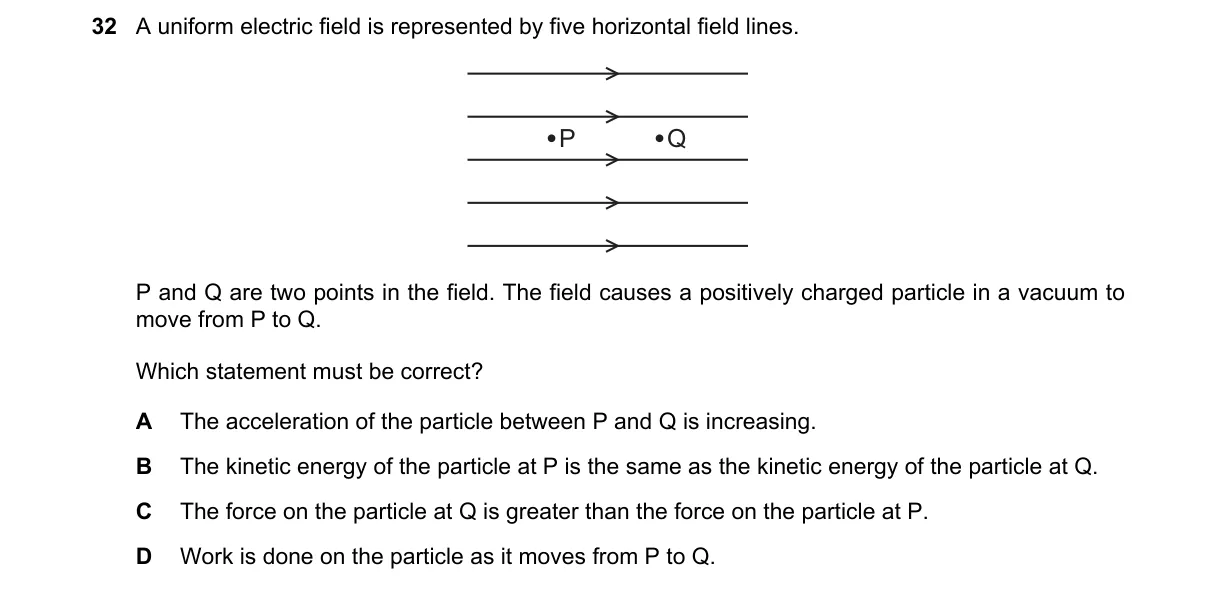 Question 32 from 9702/13/O/N/19