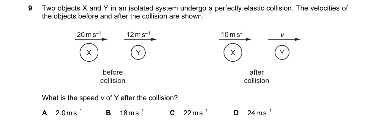 Question 9 from 9702/13/O/N/19
