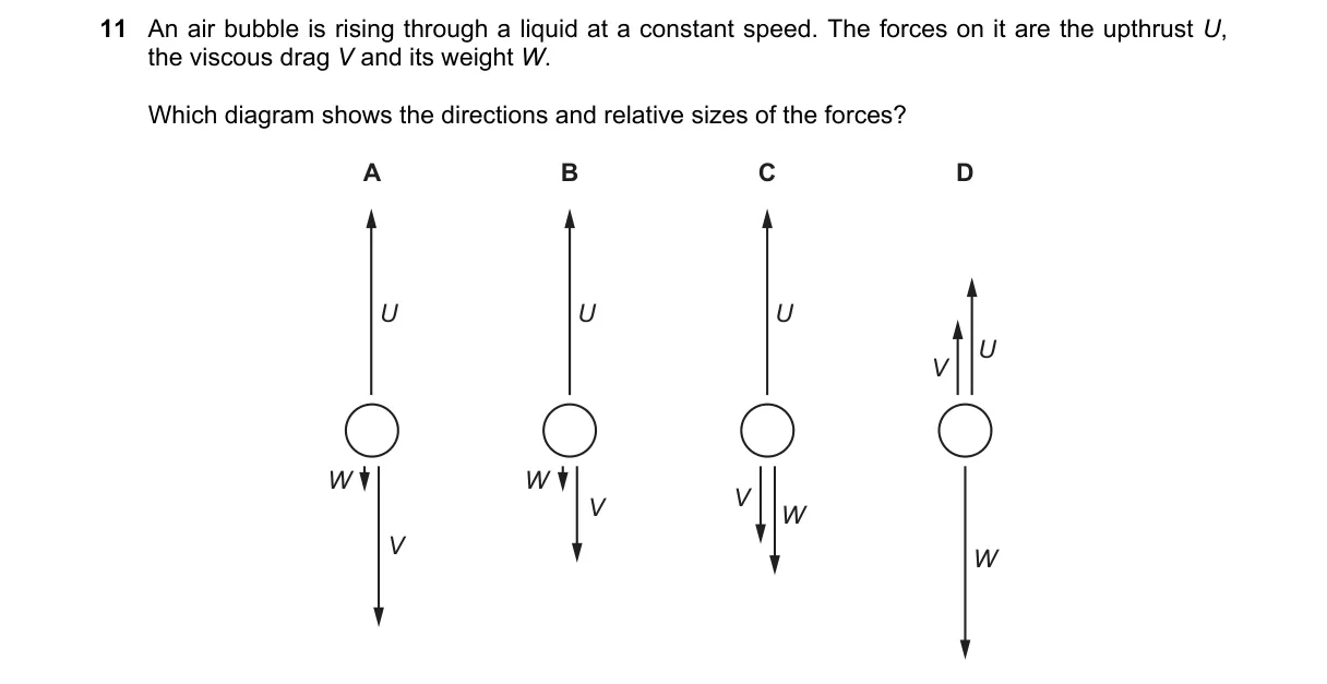 Question 11 from 9702/13/O/N/20