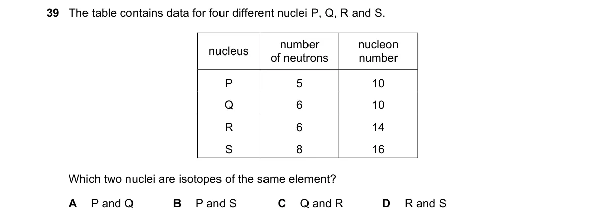Question 39 from 9702/13/O/N/20