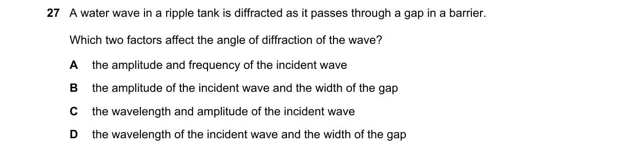 Question 27 from 9702/11/O/N/21