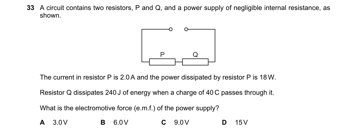 Question 33 from 9702/11/O/N/21