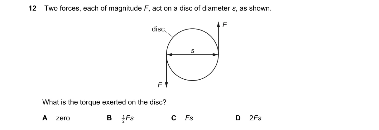 Question 12 from 9702/12/O/N/21