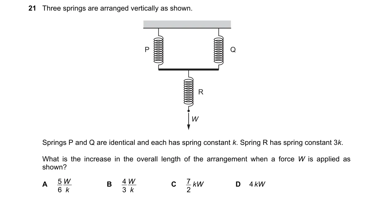 Question 21 from 9702/12/O/N/21