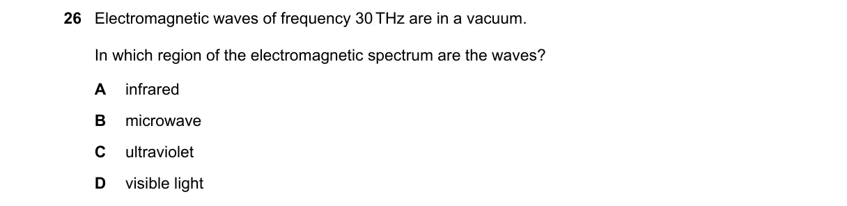 Question 26 from 9702/12/O/N/21