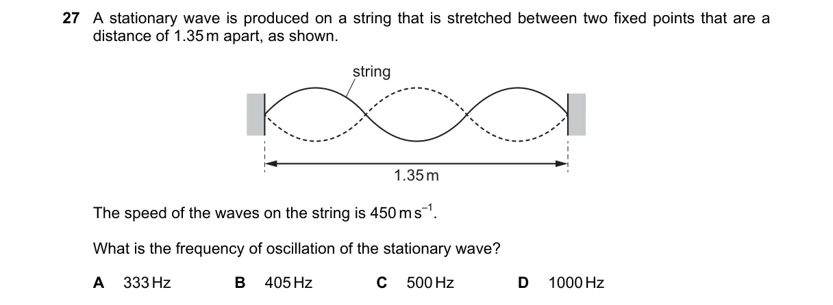 Question 27 from 9702/12/O/N/21