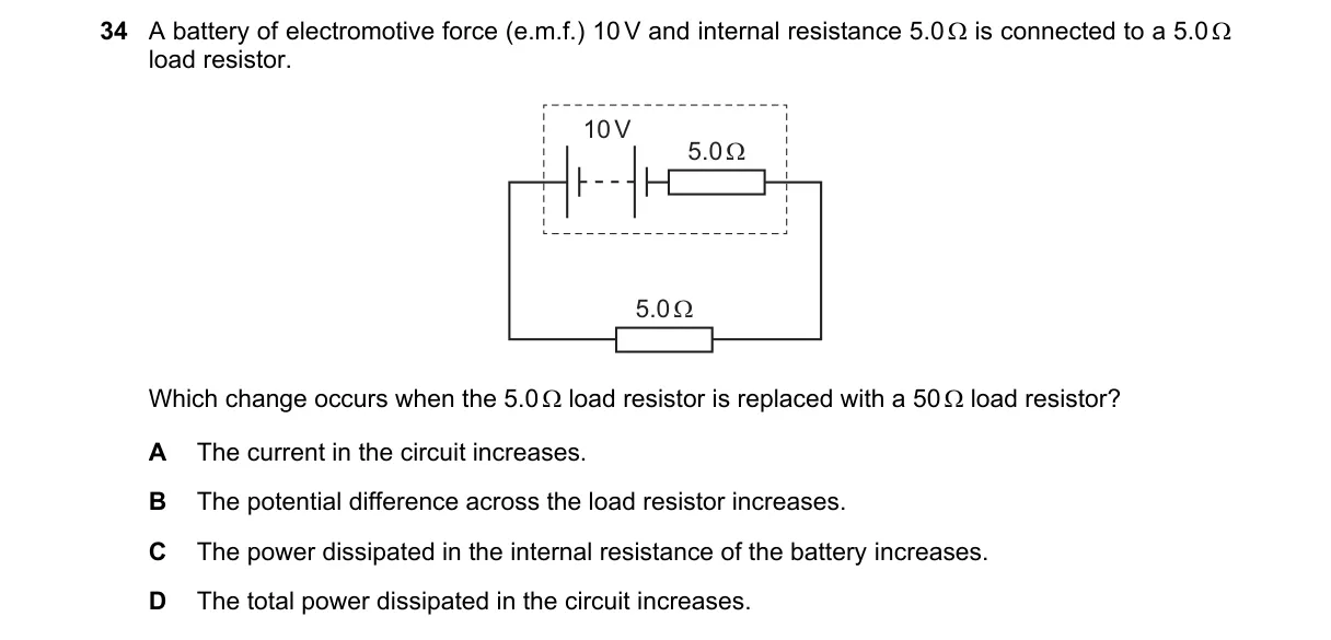 Question 34 from 9702/12/O/N/21