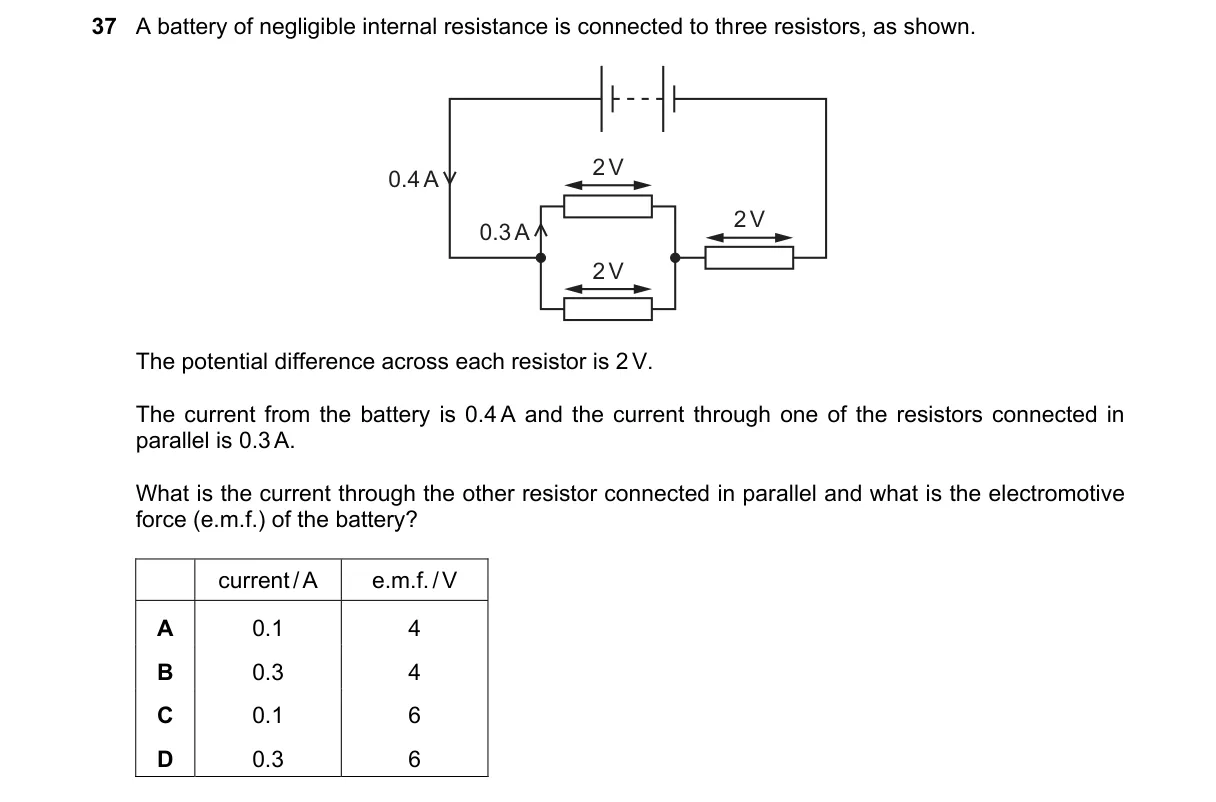 Question 37 from 9702/12/O/N/21