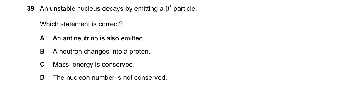 Question 39 from 9702/12/O/N/21