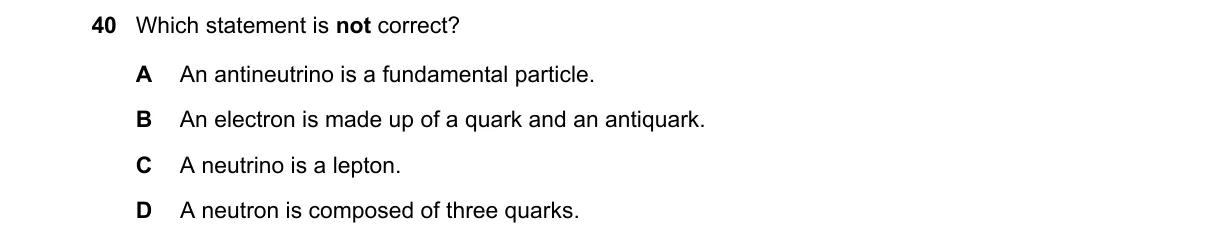 Question 40 from 9702/12/O/N/21