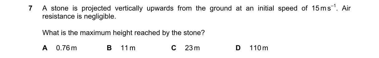 Question 7 from 9702/12/O/N/21