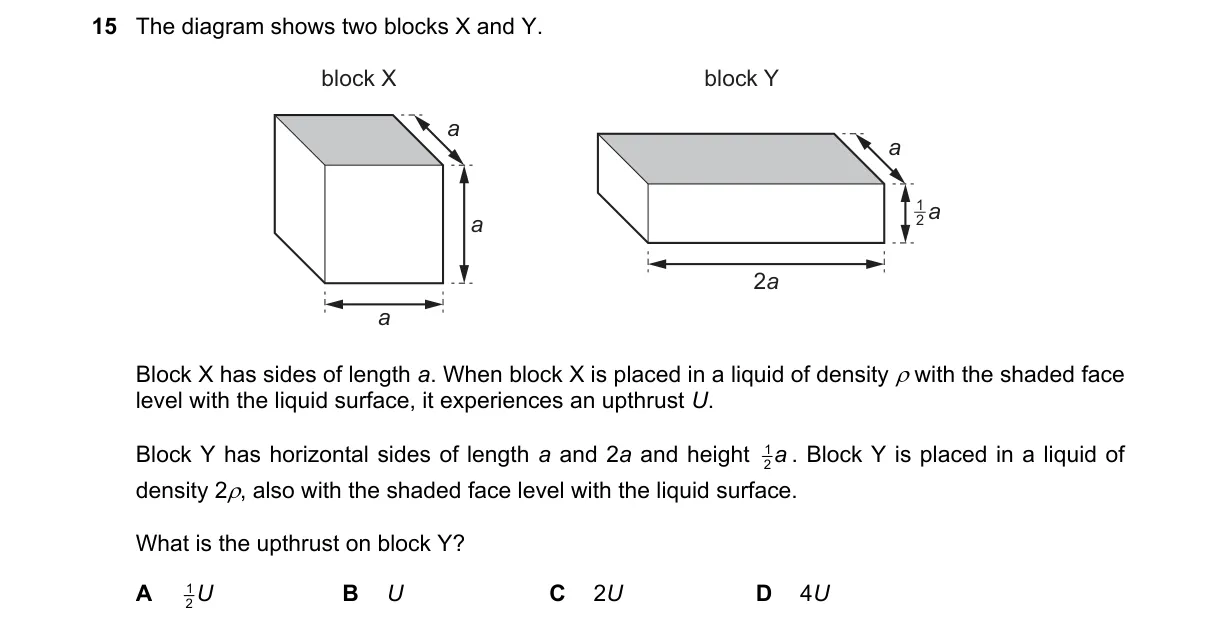 Question 15 from 9702/13/O/N/21