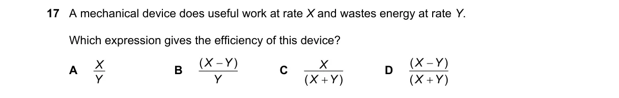 Question 17 from 9702/13/O/N/21