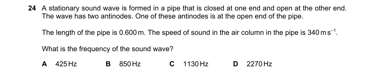 Question 24 from 9702/13/O/N/21