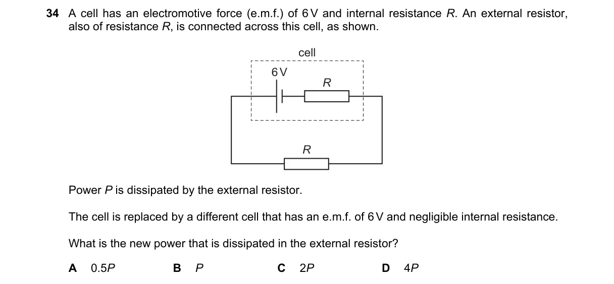 Question 34 from 9702/13/O/N/21