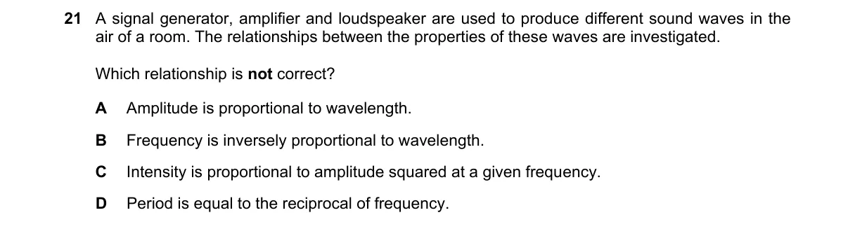 Question 21 from 9702/11/O/N/22