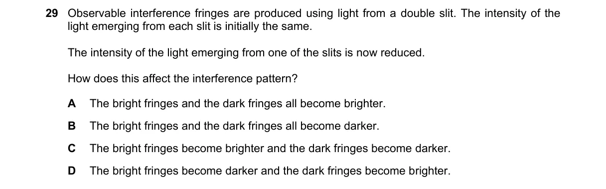 Question 29 from 9702/11/O/N/22