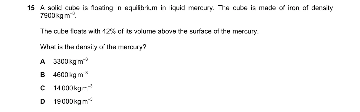 Question 15 from 9702/12/O/N/22