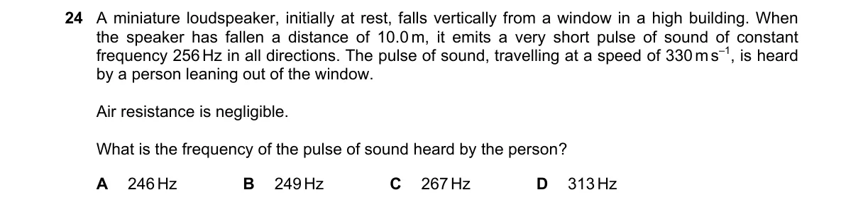Question 24 from 9702/12/O/N/22