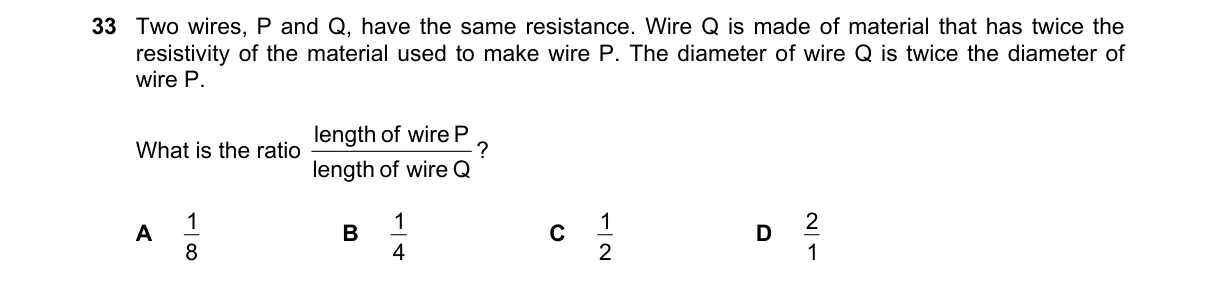 Question 33 from 9702/13/O/N/22