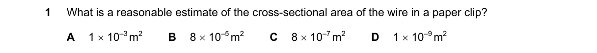 Question 1 from 9702/11/O/N/23