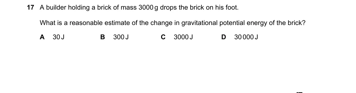 Question 17 from 9702/11/O/N/23
