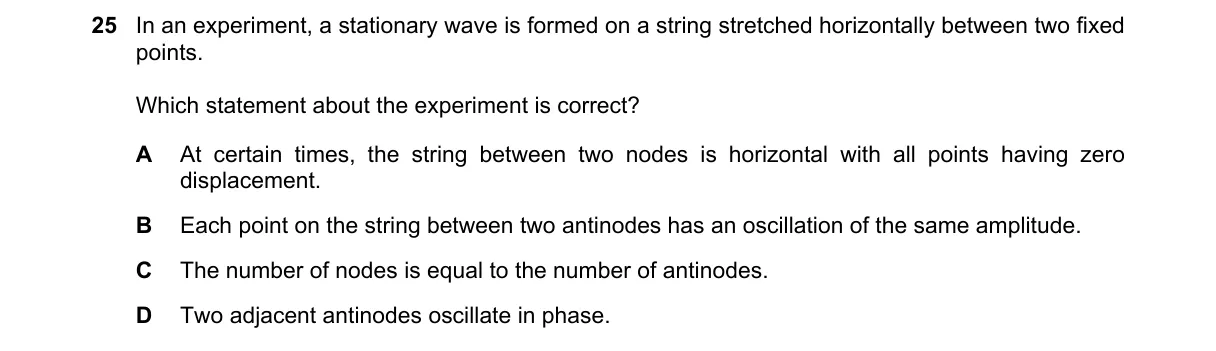 Question 25 from 9702/11/O/N/23